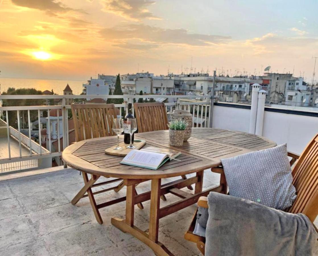 Sea View Sunset Penthouse Tessalónica Exterior foto