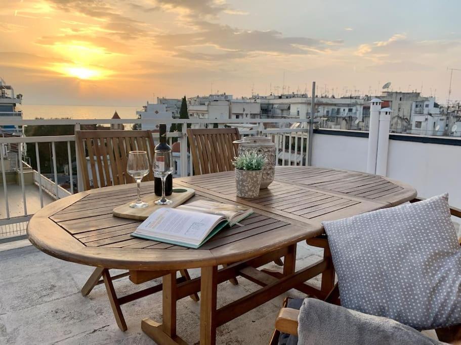 Sea View Sunset Penthouse Tessalónica Exterior foto